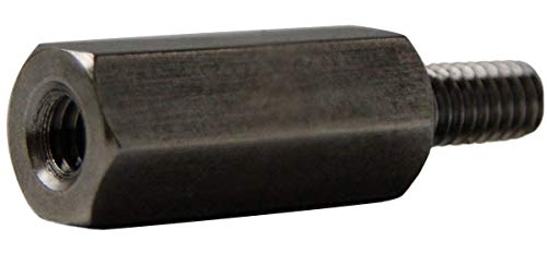 Küçük Parçalar M604010HM303 Erkek-Dişi Dişli Altıgen Standoff, 18-8 Paslanmaz Çelik, 6 mm Altıgen Boyut, 10 mm Uzunluk, M4 Diş Boyutu