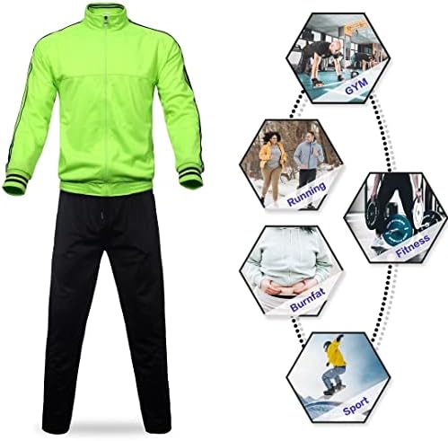 Erkek Atletik 2 parçalı set Eşofman Takım Elbise Rahat koşu kıyafetleri Spor seti