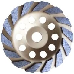 Xucus 6 elmas taşlama fincan tekerlek 150mm, taşlama diskleri araçları beton, mermer, granit