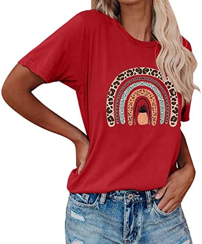 MIASHUI Kadın Yaz T Shirt Bayan Düz Renk Büyük Gevşek Yuvarlak Boyun Mektup Baskılı Kısa Kollu Tişört Gömlek Altında