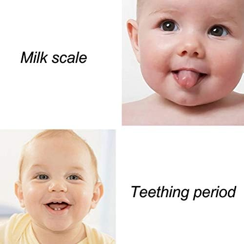 Zmmyr 6 Adet bebek Dişleri Yumuşak Gazlı Bez Toka Parmak Temiz Ağız Hijyeni Dil Süt Lekesi Temizleme 0-2 Yaşında