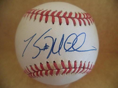 Kurt Miller Florida Marlins, coa İmzalı Beyzbol Topları ile İmzalı N. l. Beyzbol İmzaladı
