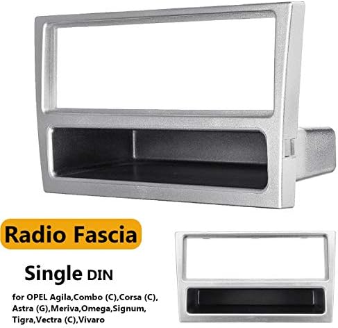 XMEIFEI parçaları 1 Din Araba Stereo Radyo DVD Oynatıcı Fasya Paneli Plaka Çerçevesi OPEL Agila Tigra Astra Corsa Omega Signum Vectra